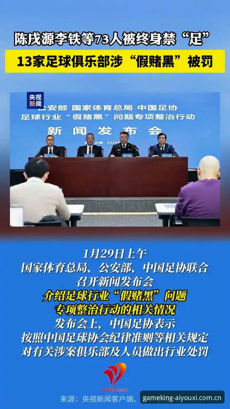 爱游戏篮球赛事数据 足协第三批禁足名单深度分析:17人终身禁足与48人行业处罚背后的数据治理逻辑
